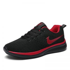 Men&#039;s Running Shoes Fashion Sports Sneakers Flyknit Casual Breathable Athletic